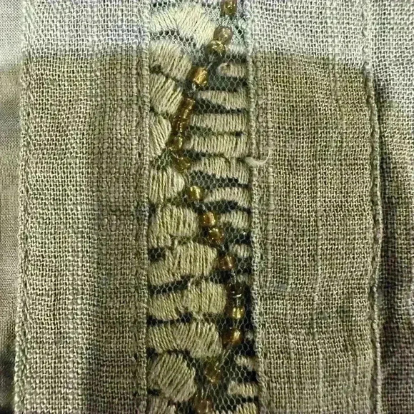 Chico’s Blue Ombré Cotton Jacket Size 16 (Size 3) - Picture 4 of 4